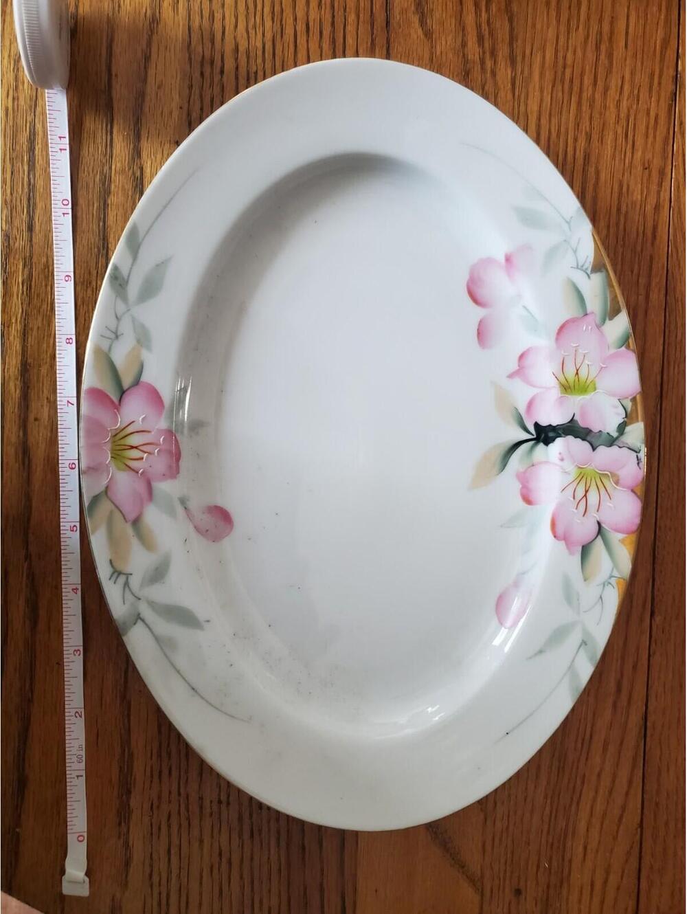 Noritake Azalea 12" Oval Platter